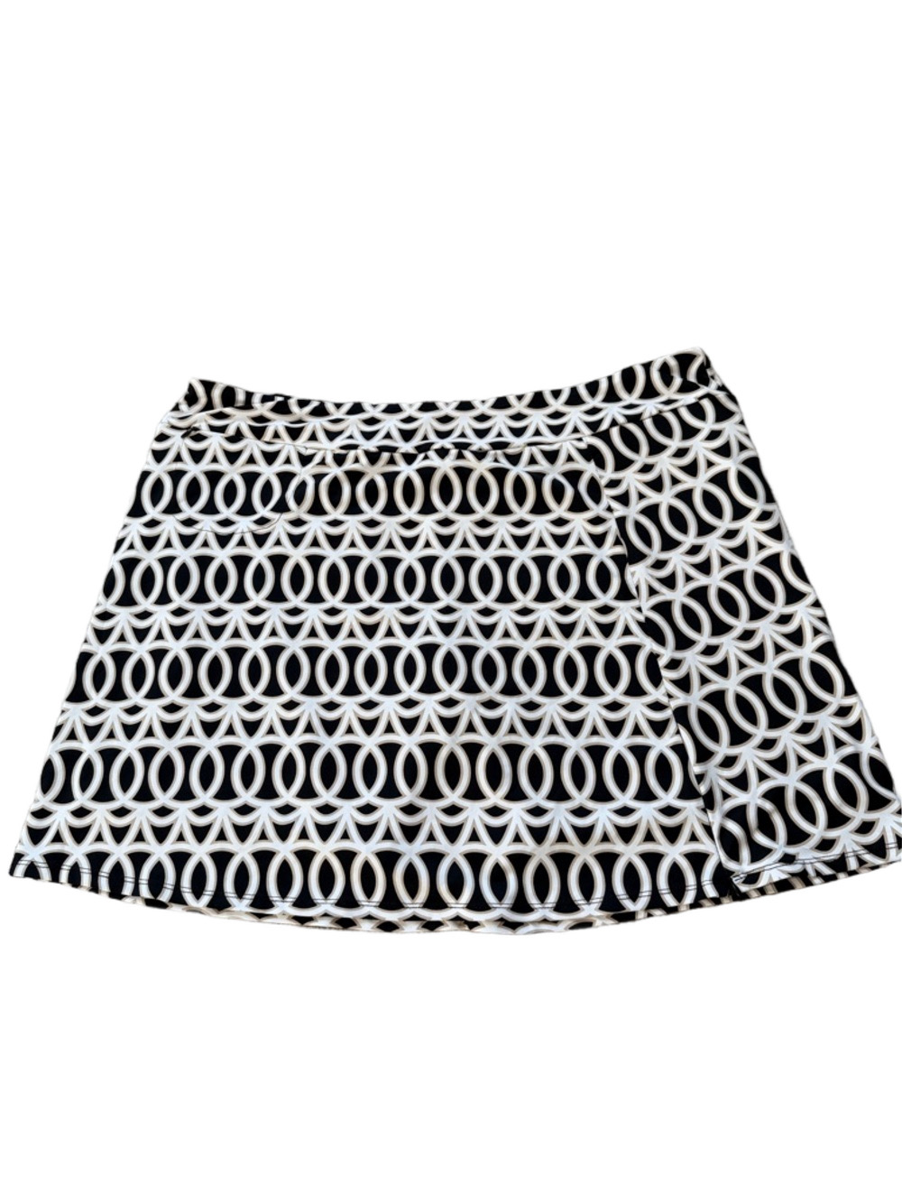 Lulu B black /tan Skort sz 1X